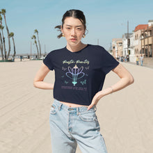 Load image into Gallery viewer, Butterfly Dreams Cropped Tee