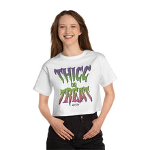 Load image into Gallery viewer, Thicc or Treat Cropped Tee