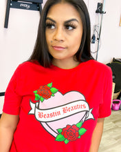 Load image into Gallery viewer, Hearts & Roses Short Sleeve Tee