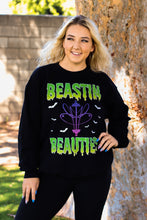 Load image into Gallery viewer, Beastin Beauties Halloween Crewneck