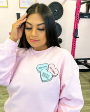 Load image into Gallery viewer, Beauty Brains & Booty Gains Crewneck Sweatshirt