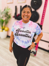 Load image into Gallery viewer, BB Retro Tie-Dye Crop Tee