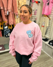 Load image into Gallery viewer, Beauty Brains & Booty Gains Crewneck Sweatshirt