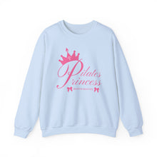 Load image into Gallery viewer, Pilates Princess Crewneck Sweatshirt - Workout Apparel, Gift for Her, Fitness Fashion, Exercise Clothing, Pilates Lover
