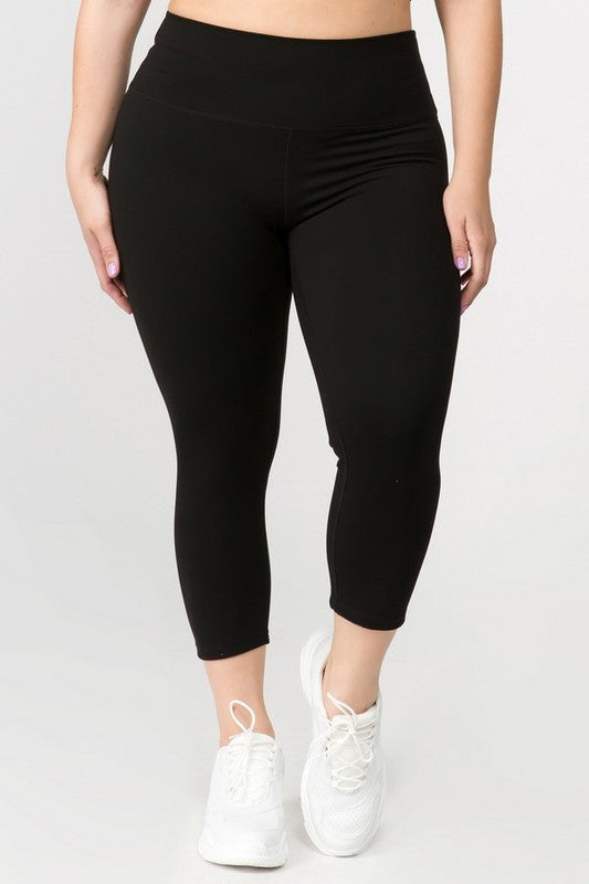 Leggings Depot Buttery Soft High Waisted Leggings For Women - Full Length & Capri, Regular & Plus Sizes