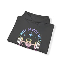 Load image into Gallery viewer, I Only do Butt Stuff at the Gym Hooded Sweatshirt
