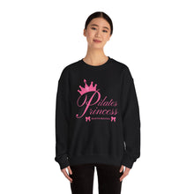 Load image into Gallery viewer, Pilates Princess Crewneck Sweatshirt - Workout Apparel, Gift for Her, Fitness Fashion, Exercise Clothing, Pilates Lover
