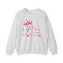 Load image into Gallery viewer, Pilates Princess Crewneck Sweatshirt - Workout Apparel, Gift for Her, Fitness Fashion, Exercise Clothing, Pilates Lover
