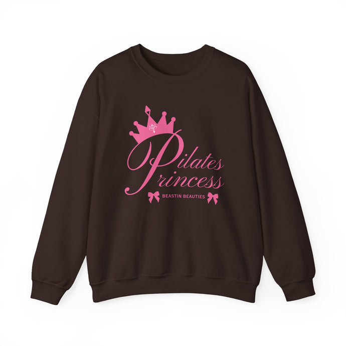 Pilates Princess Crewneck Sweatshirt - Workout Apparel, Gift for Her, Fitness Fashion, Exercise Clothing, Pilates Lover