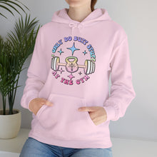 Load image into Gallery viewer, I Only do Butt Stuff at the Gym Hooded Sweatshirt
