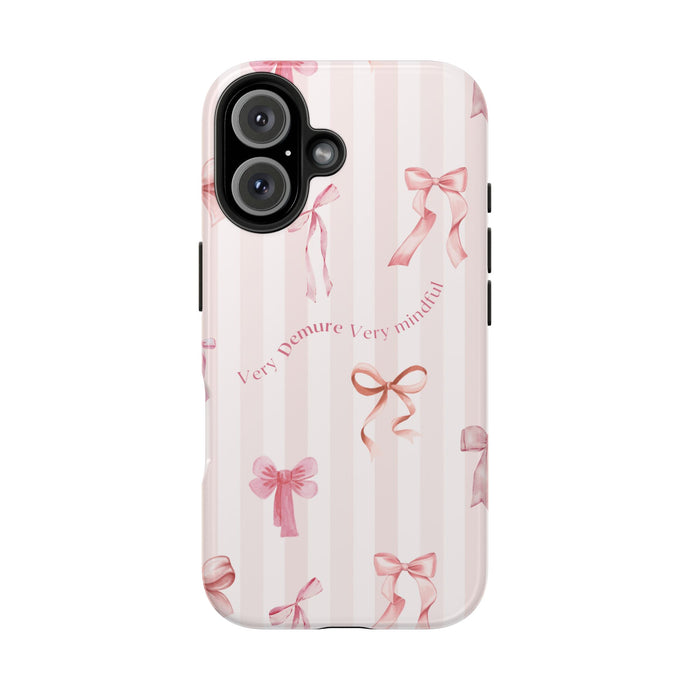 Very Demure Tough Phone Cases