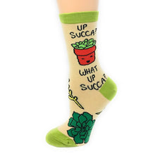 Load image into Gallery viewer, What Up Succa - Women&#39;s Funny Socks
