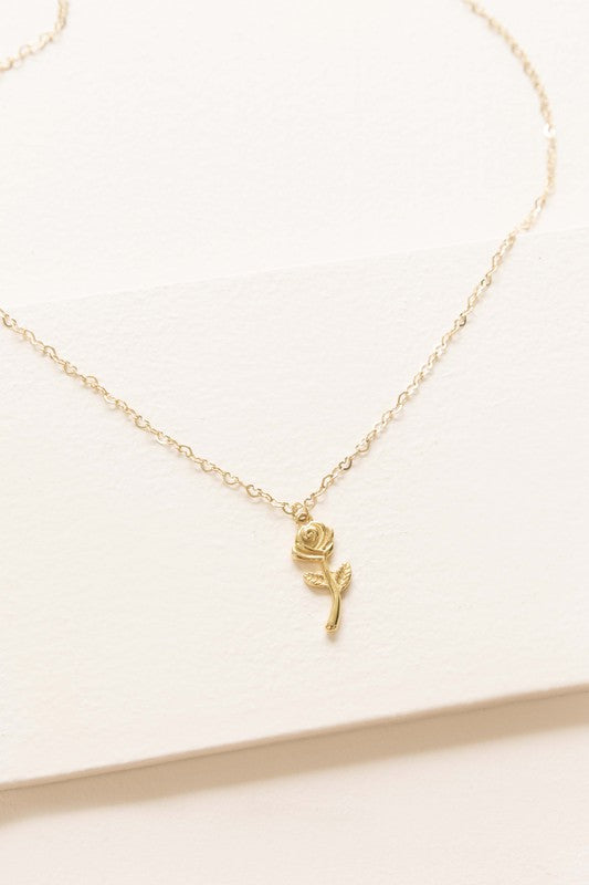 La Vie En Rose Charm Necklace – Beastin Beauties