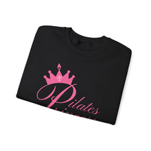 Load image into Gallery viewer, Pilates Princess Crewneck Sweatshirt - Workout Apparel, Gift for Her, Fitness Fashion, Exercise Clothing, Pilates Lover
