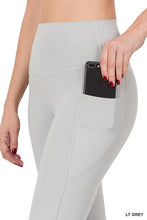 Load image into Gallery viewer, ATHLETIC WIDE WAISTBAND FLARE YOGA PANTS
