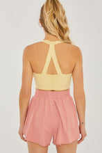 Load image into Gallery viewer, Activewear Crop Halter Back Detail Top
