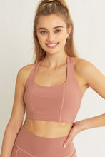 Load image into Gallery viewer, Activewear Crop Halter Back Detail Top
