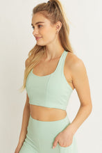 Load image into Gallery viewer, Activewear Crop Halter Back Detail Top
