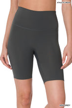 Load image into Gallery viewer, ATHLETIC HIGH RISE BIKER SHORTS
