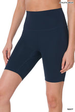 Load image into Gallery viewer, ATHLETIC HIGH RISE BIKER SHORTS
