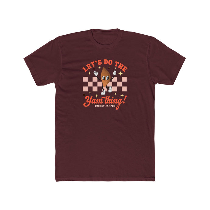 Thanksgiving Humor Unisex Cotton Crew Tee - 