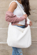 Load image into Gallery viewer, Boucle Sherpa Messenger Bag
