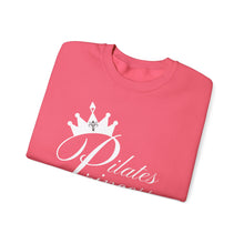 Load image into Gallery viewer, Pilates Princess Crewneck Sweatshirt - Workout Apparel, Gift for Her, Fitness Fashion, Exercise Clothing, Pilates Lover
