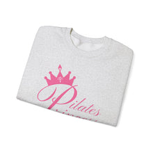 Load image into Gallery viewer, Pilates Princess Crewneck Sweatshirt - Workout Apparel, Gift for Her, Fitness Fashion, Exercise Clothing, Pilates Lover
