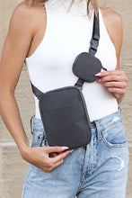 Load image into Gallery viewer, Eva Clippable/ Removable Coin Pouch Crossbody
