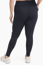 Load image into Gallery viewer, Curvy Tapered Band Essential High Waist Leggings
