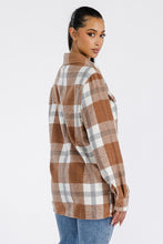 Load image into Gallery viewer, Boyfriend Oversized Soft Flannel Shacket
