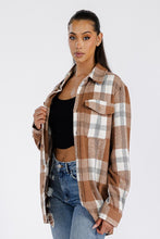 Load image into Gallery viewer, Boyfriend Oversized Soft Flannel Shacket
