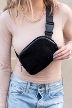 Load image into Gallery viewer, Lola Boucle Sherpa Sling/Belt Bag
