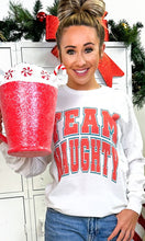 Load image into Gallery viewer, Team Naughty Graphic Long Sleeve T-Shirt
