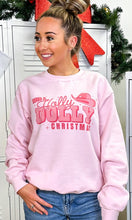 Load image into Gallery viewer, Have A Holly Dolly Christmas Graphic Sweatshirt
