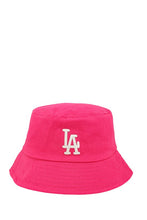 Load image into Gallery viewer, LA 3D White Embroidery Bucket Hat
