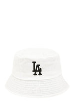 Load image into Gallery viewer, LA 3D White Embroidery Bucket Hat
