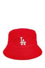 Load image into Gallery viewer, LA 3D White Embroidery Bucket Hat
