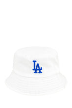 Load image into Gallery viewer, LA 3D White Embroidery Bucket Hat
