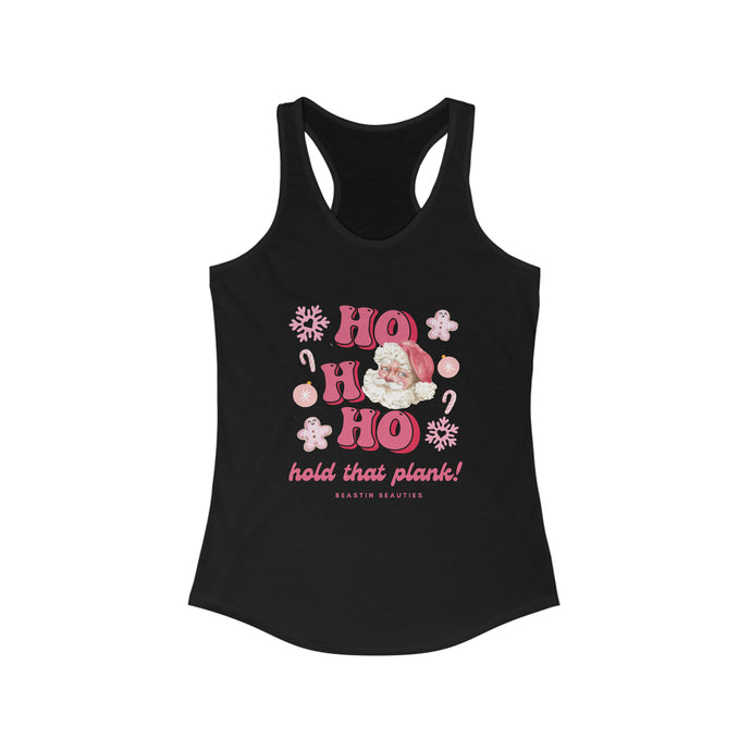 Hold that plank Racerback Tank