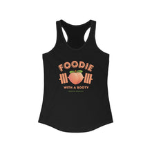 Load image into Gallery viewer, Foodie with a Booty Racerback Tank
