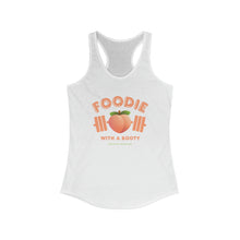 Load image into Gallery viewer, Foodie with a Booty Racerback Tank
