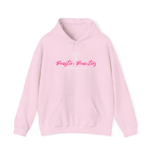 Load image into Gallery viewer, Beastin Beauties Athletic Club Hoodie — Pink Script Fitness Sweatshirt
