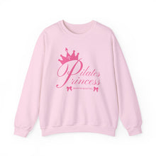 Load image into Gallery viewer, Pilates Princess Crewneck Sweatshirt - Workout Apparel, Gift for Her, Fitness Fashion, Exercise Clothing, Pilates Lover
