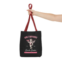Load image into Gallery viewer, Built Different Tote Bag

