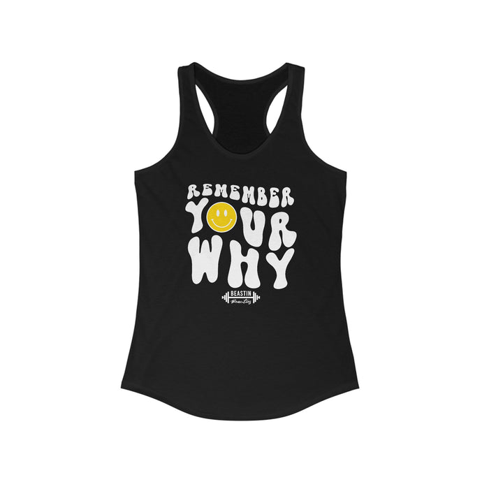 Remember Your Why Racerback Tank