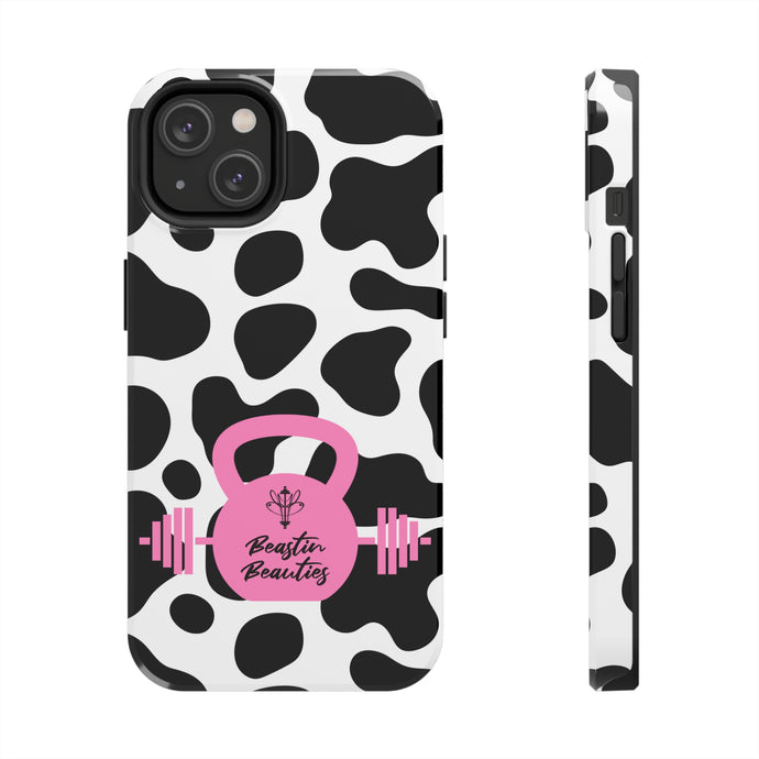 Cow Print & Kettlebell Tough Phone Cases, Case-Mate