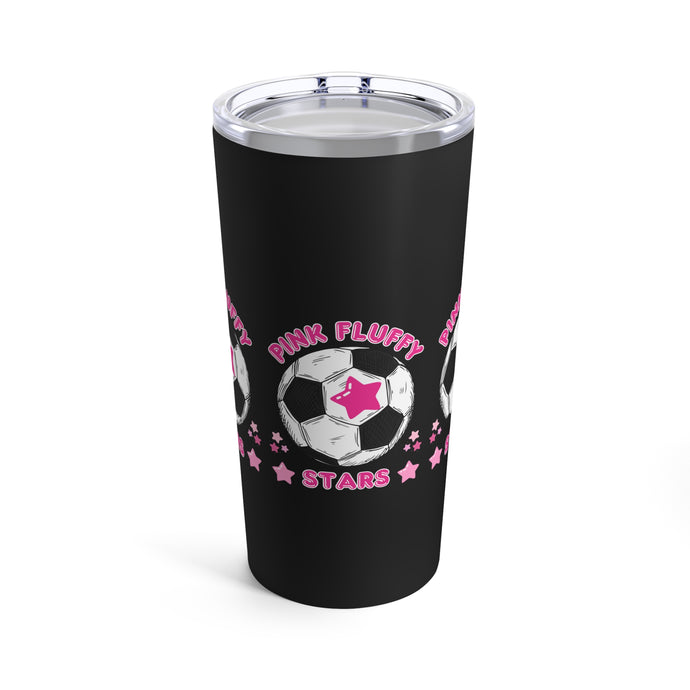 Pink Fluffy Stars Tumbler 20oz