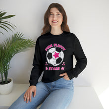 Load image into Gallery viewer, Pink Fluffy Stars Crewneck Sweatshirt
