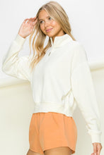 Load image into Gallery viewer, SETTLE DOWN PULLOVER HALF ZIP UP SWEATSHIRT
